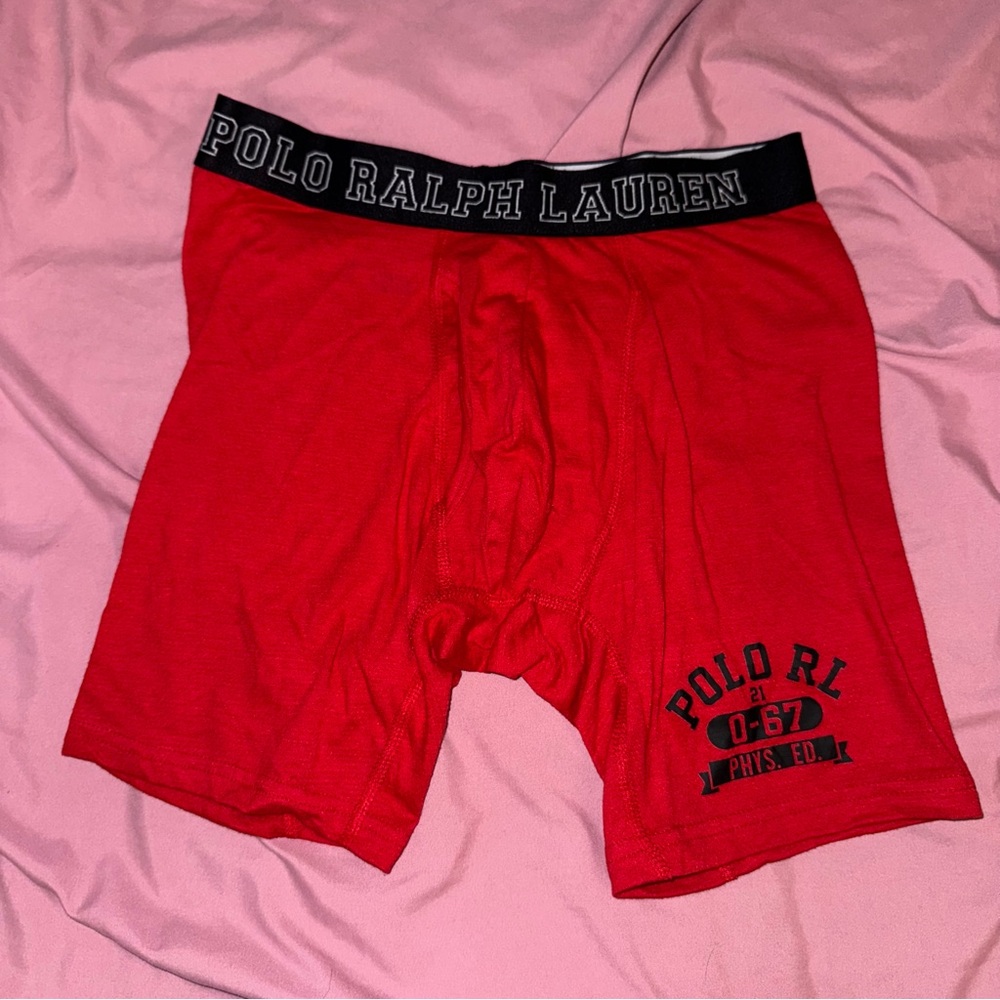 Polo Ralph Lauren Red Men’s Boxer Briefs🆕